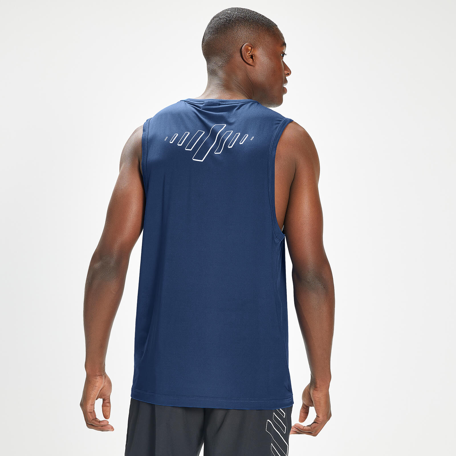 Débardeur d’entraînement MP Infinity Mark Graphic pour hommes – Bleu intense