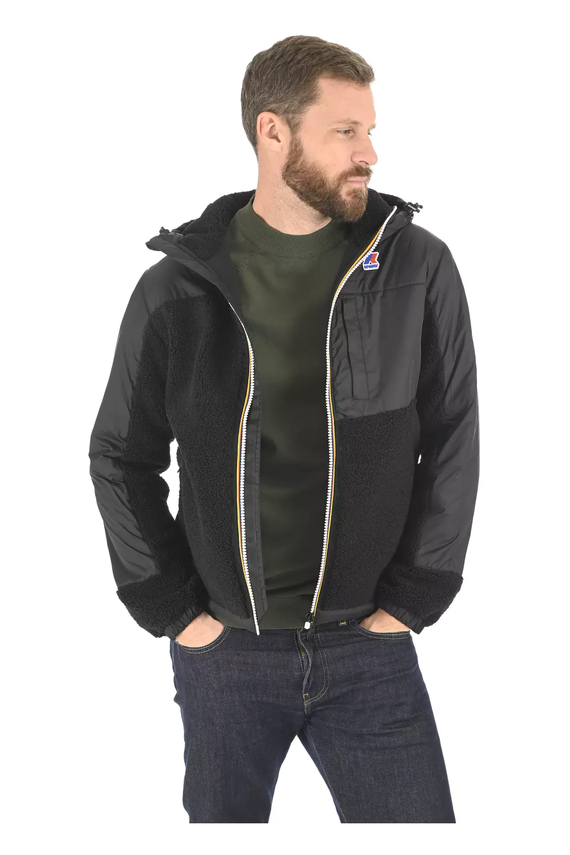K Way Autres Pulls Et Sweat Shirts Unisexe couleur noir