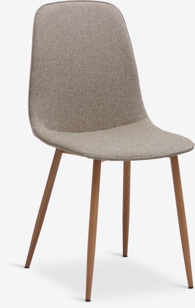 Chaise de salle à manger BISTRUP Sable/Chêne