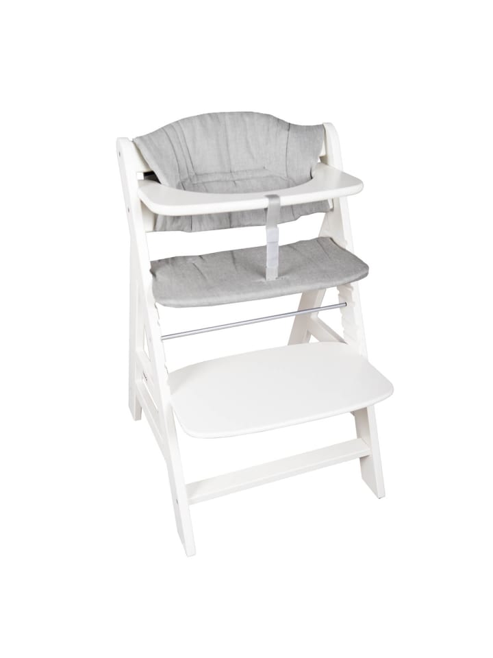 Hoppediz Kinderstuhlpolster Hochstuhl Sitzkissen Set für Hauck Alpha in Salt & Pepper günstig kaufen onesize