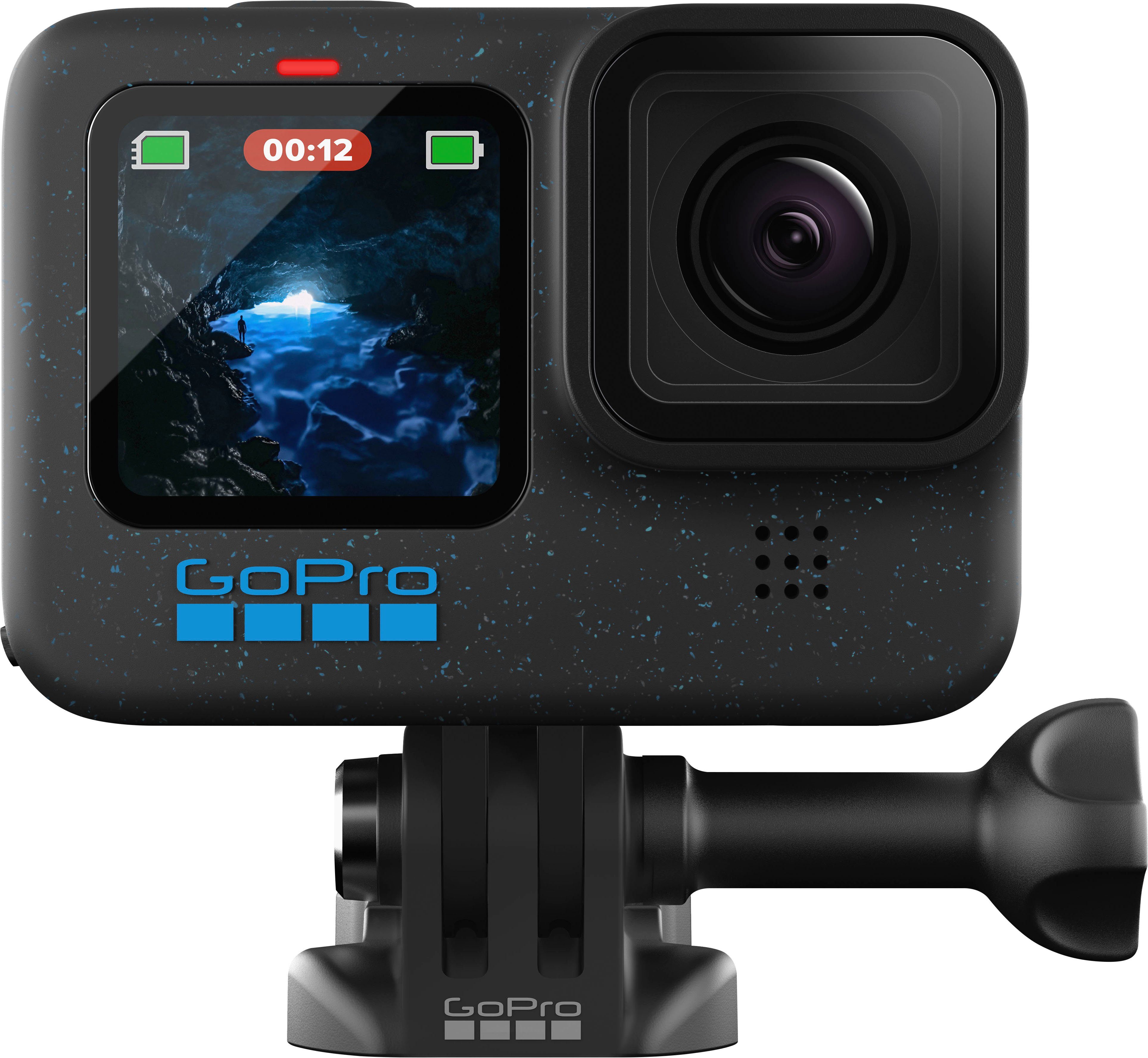 GoPro HERO 12 Action Cam (5,3K, Bluetooth, WLAN (Wi-Fi), 2x opt. Zoom)