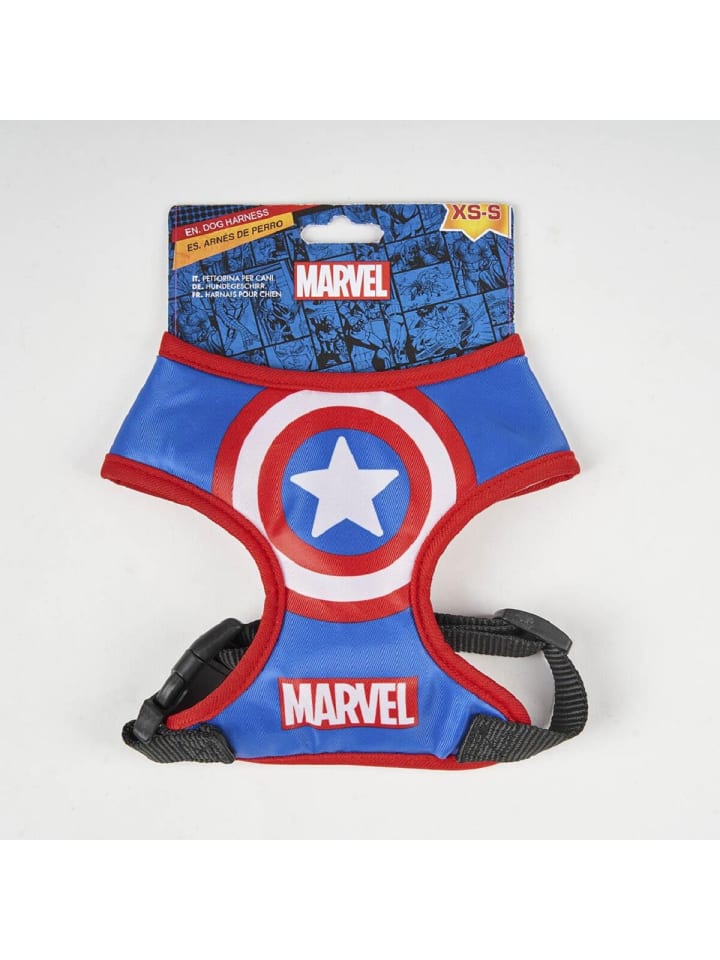Avengers Avengers Hundegeschirr XS Größe für kleine Hunde im Marvel-Design in Blau günstig kaufen XS