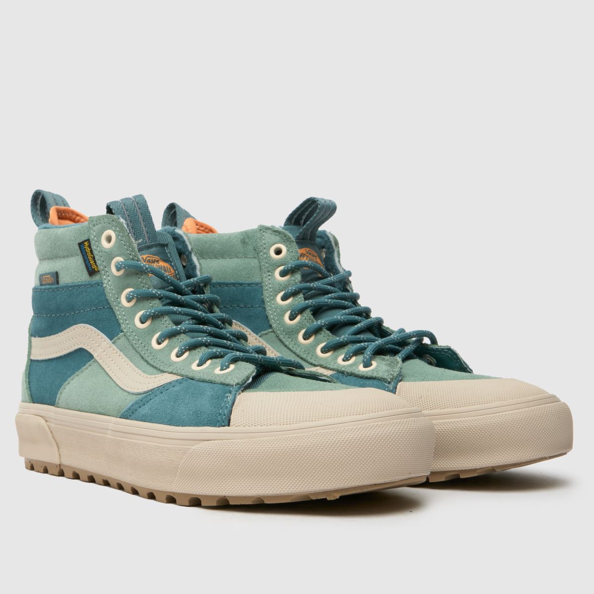 Vans – MTE SK8-HI – Vattentäta träningsskor i grönt och flerfärgat