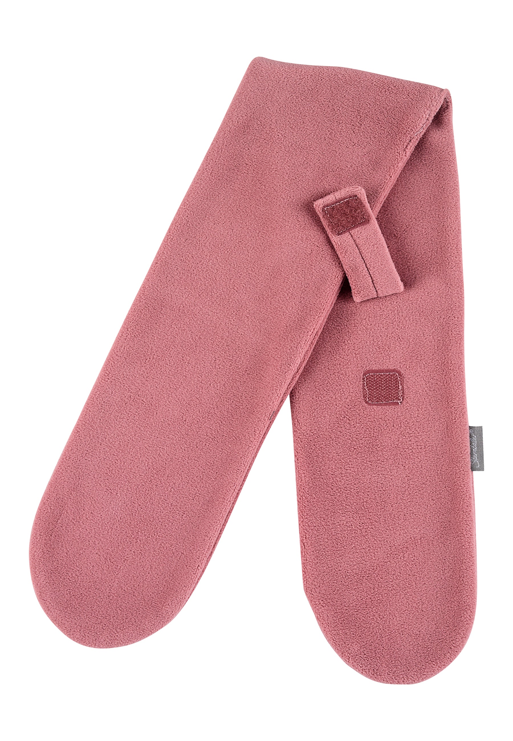 Schal aus Microfleece mit Riegel (Klettverschluss)