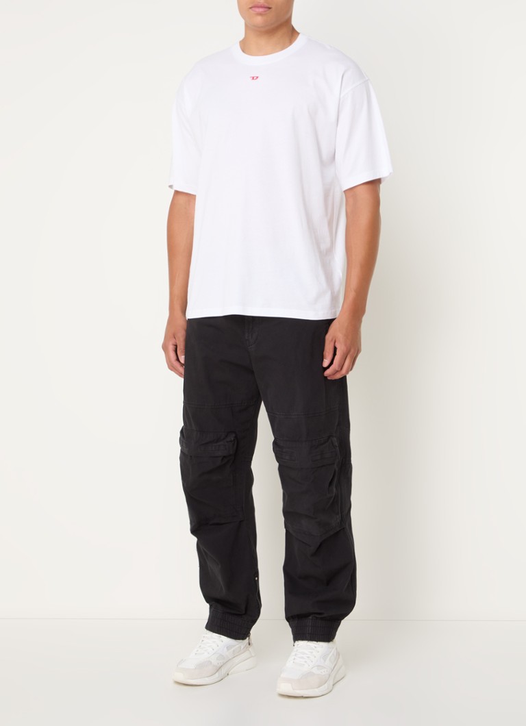 Pantaloni cargo Diesel P-Beeck Affusolati cu buzunar lateral