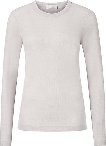 Rich & Royal Damen Langarmshirt ECOVERO RIB LUREX LONGSLEEVE
