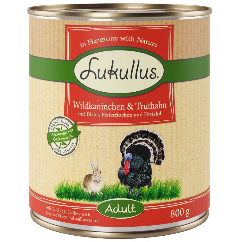Sparpaket Lukullus Naturkost 24 x 800 g