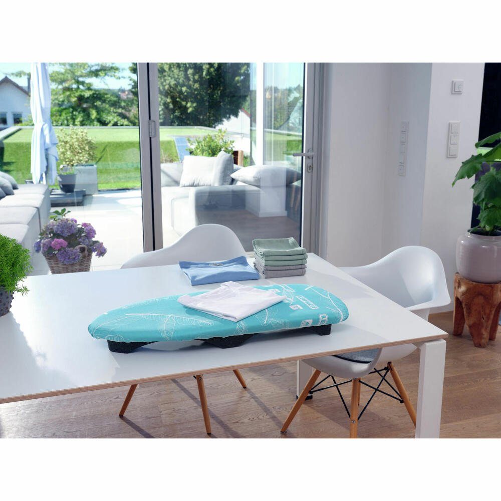Leifheit Tischbügelbrett AirBoard Compact 72583, Bügelfläche 73x30 cm