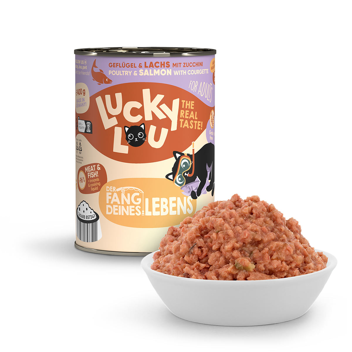 Lucky Lou Lifestage Adult Geflügel & Lachs kaufen bei ZooRoyal