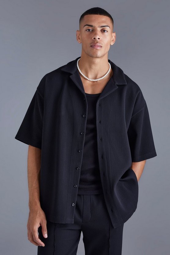 Kurzärmliges Oversize Hemd