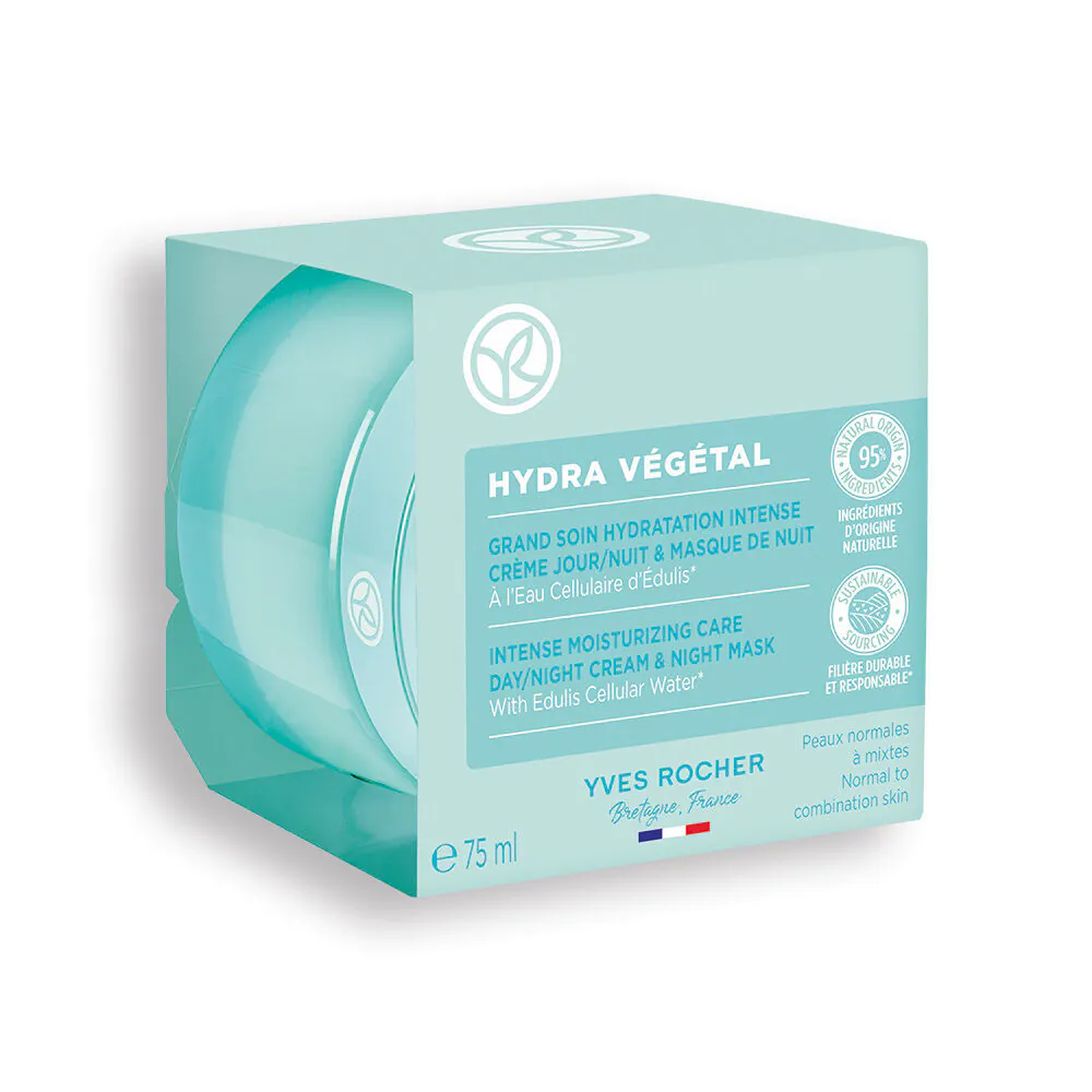 Yves Rocher Hydra Vegetal intenzivno hidratantna dnevna i noćna krema-maska