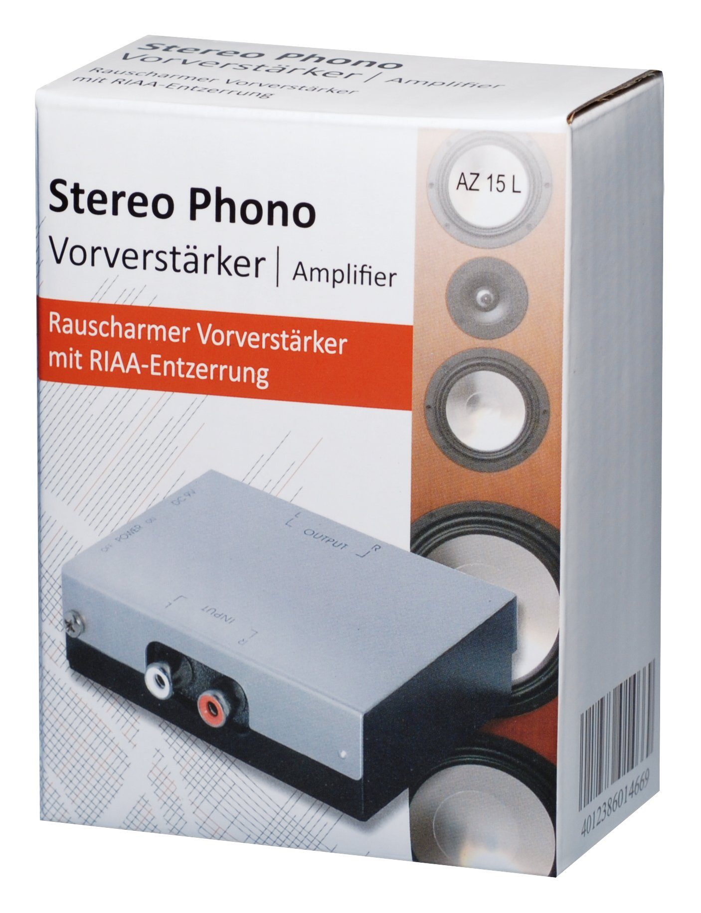 Maxtrack Vorverstärker (Stereo-Phono-Vorverstärker mit RIAA-Entzerrung)