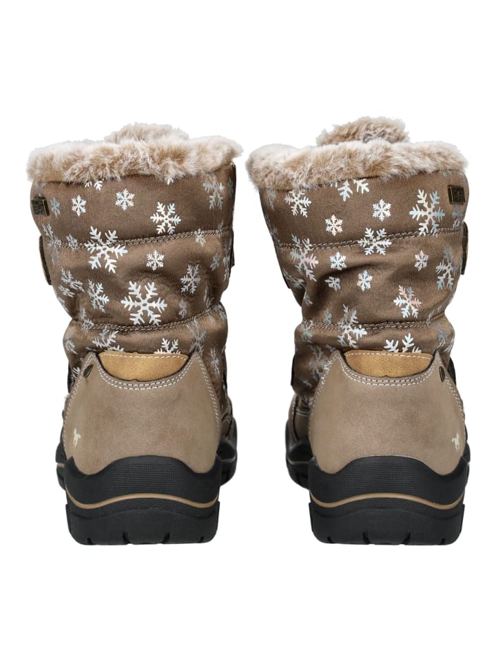 Mustang Stiefelette in Taupe günstig kaufen
