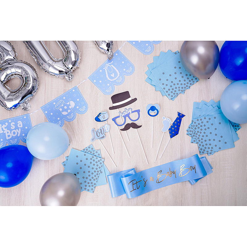 Giform Babyshower partysett blå