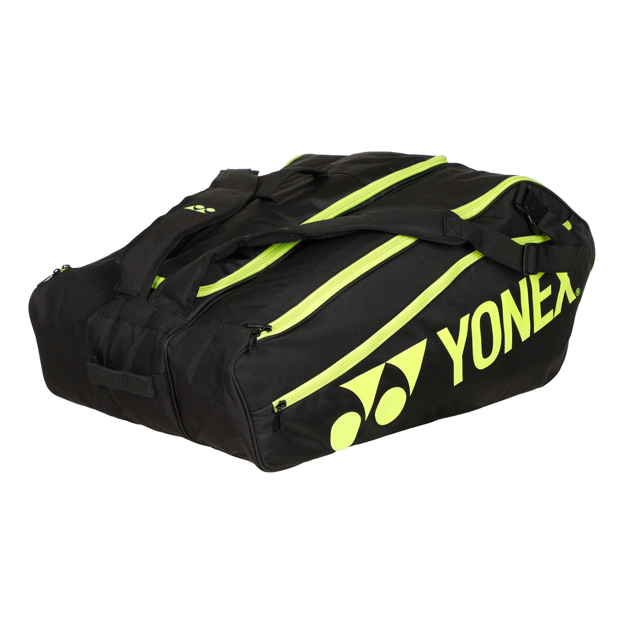 Club Line Racket Bag Schlägertasche 12er - Schwarz, Gelb