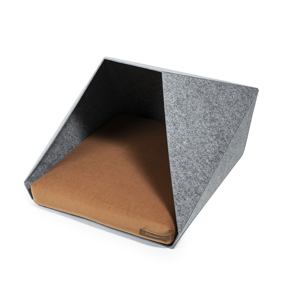 Rexproduct Hundehöhlen Rexproduct PetPocket hellgrau orange