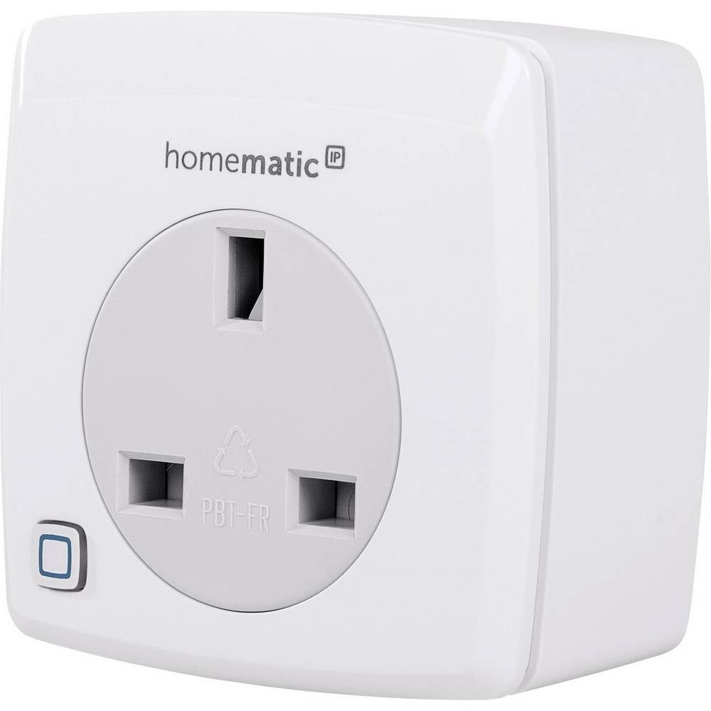 Homematic IP Dimmer-Steckdose - Phasenabschnitt (UK Smart-Home-Steuerelement, mit Dimmfunktion