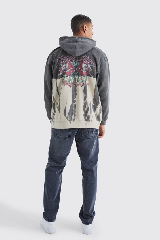 Oversize Hoodie mit Print