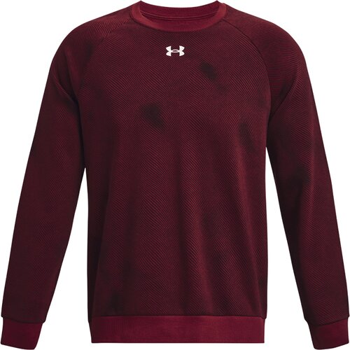 HERREN SWEATSHIRT UA RIVAL FLEECE PRINTED CREW