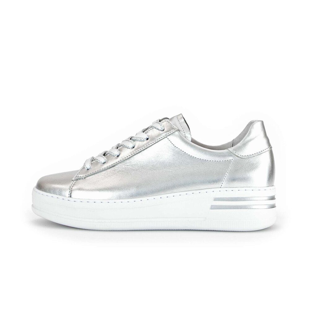 Gabor comfort Sneaker low silber