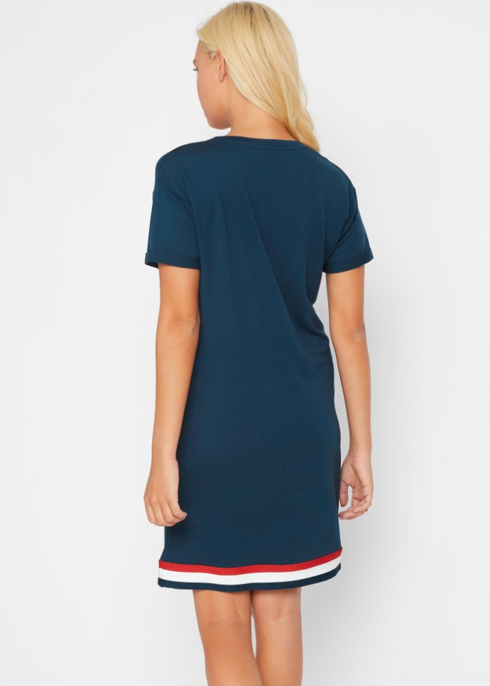 Jerseykleid, Kurzarm