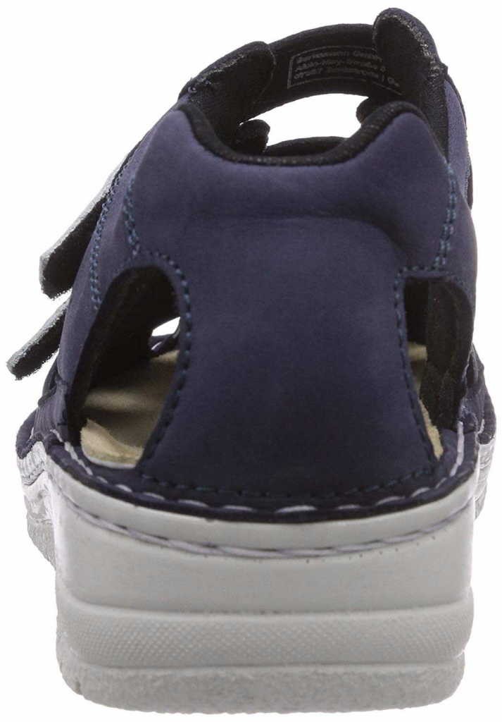 BERKEMANN Komfort Sandalen blau Slipper