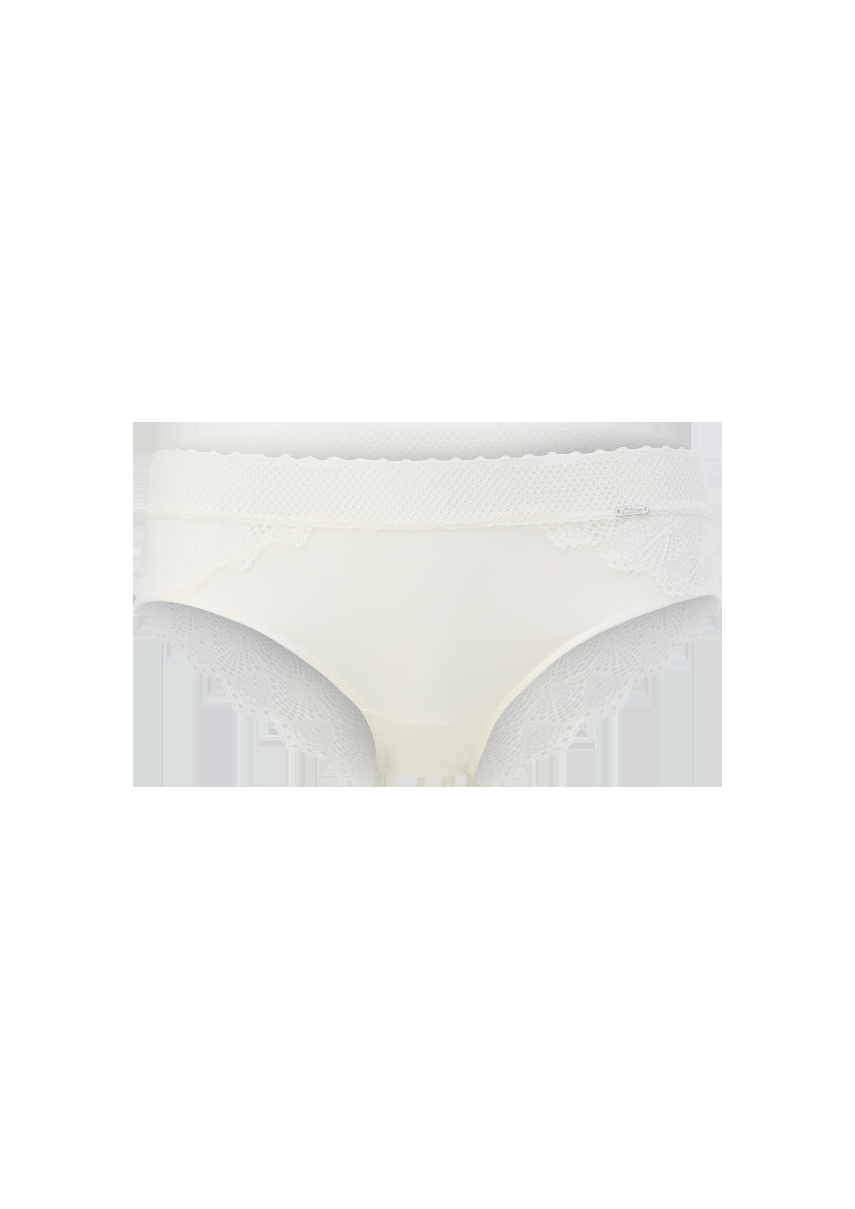 Slip mit Materialmix  6006257-0900
