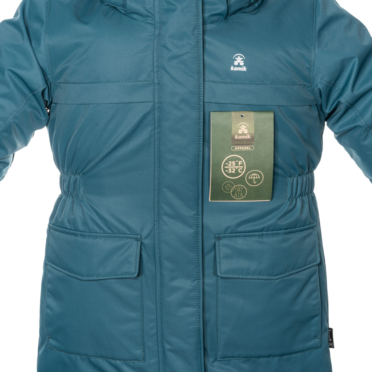 Kamik KATY Winterjacke gruen