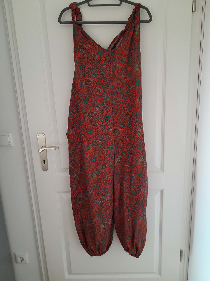 Ipanima Jumpsuit in Rot/ Grün günstig kaufen 34-40