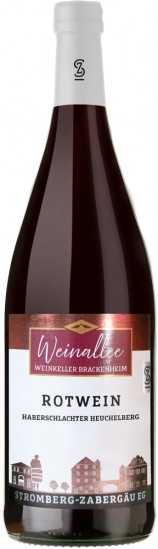 Haberschlachter Heuchelberg Rotwein halbtrocken 1,0 L - Weingärtner Stromberg-Zabergäu