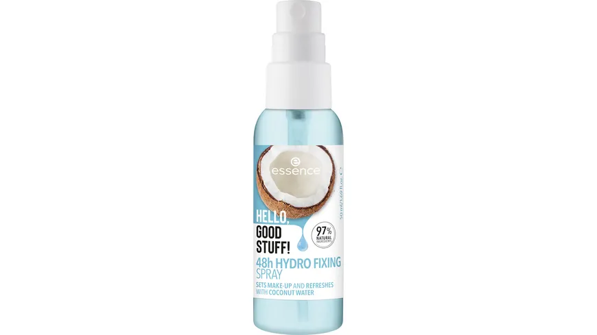 essence HELLO, GOOD STUFF! 48h HYDRO FIXING SPRAY 50 ml