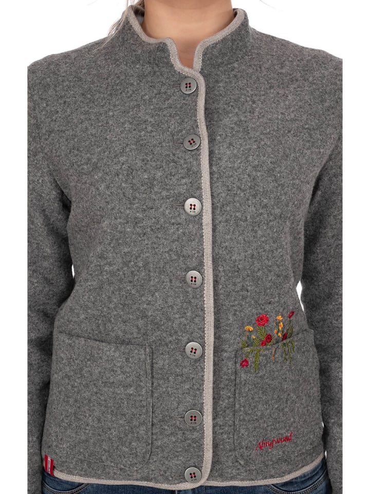 Almgwand Jacke JOCHKOEPFL in grau günstig kaufen