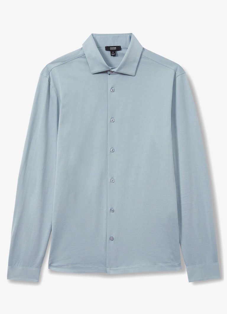 Reiss mercerizált, karcsúsított jersey ing