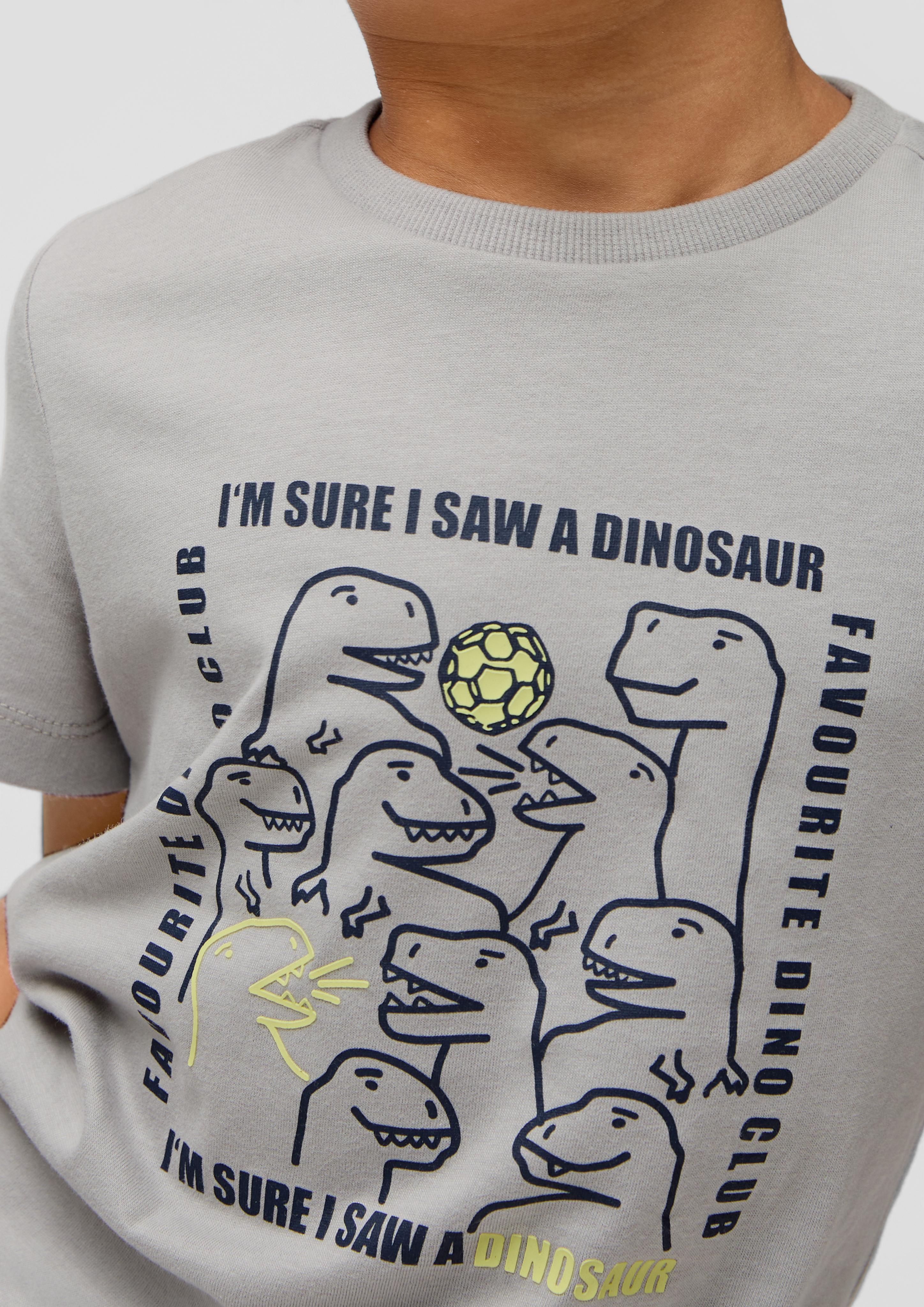T-Shirt mit Frontprint  2143100-9114