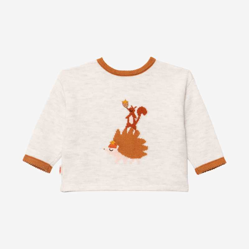 Cardigan bébé fille pile face à pois Catimini