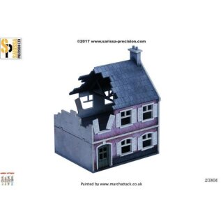 Destroyed Farmhouse (28 mm)