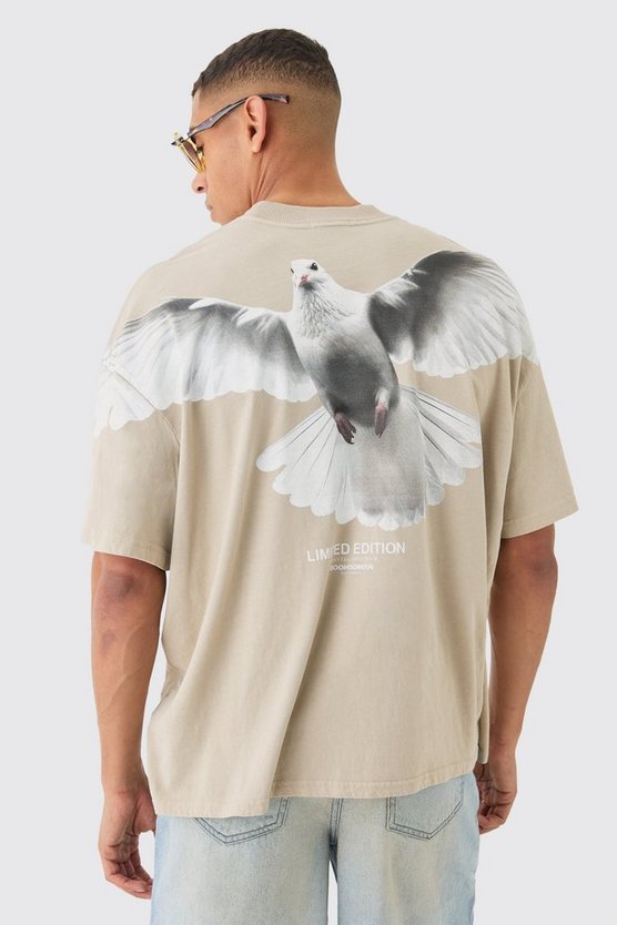 Oversize T-Shirt mit Print