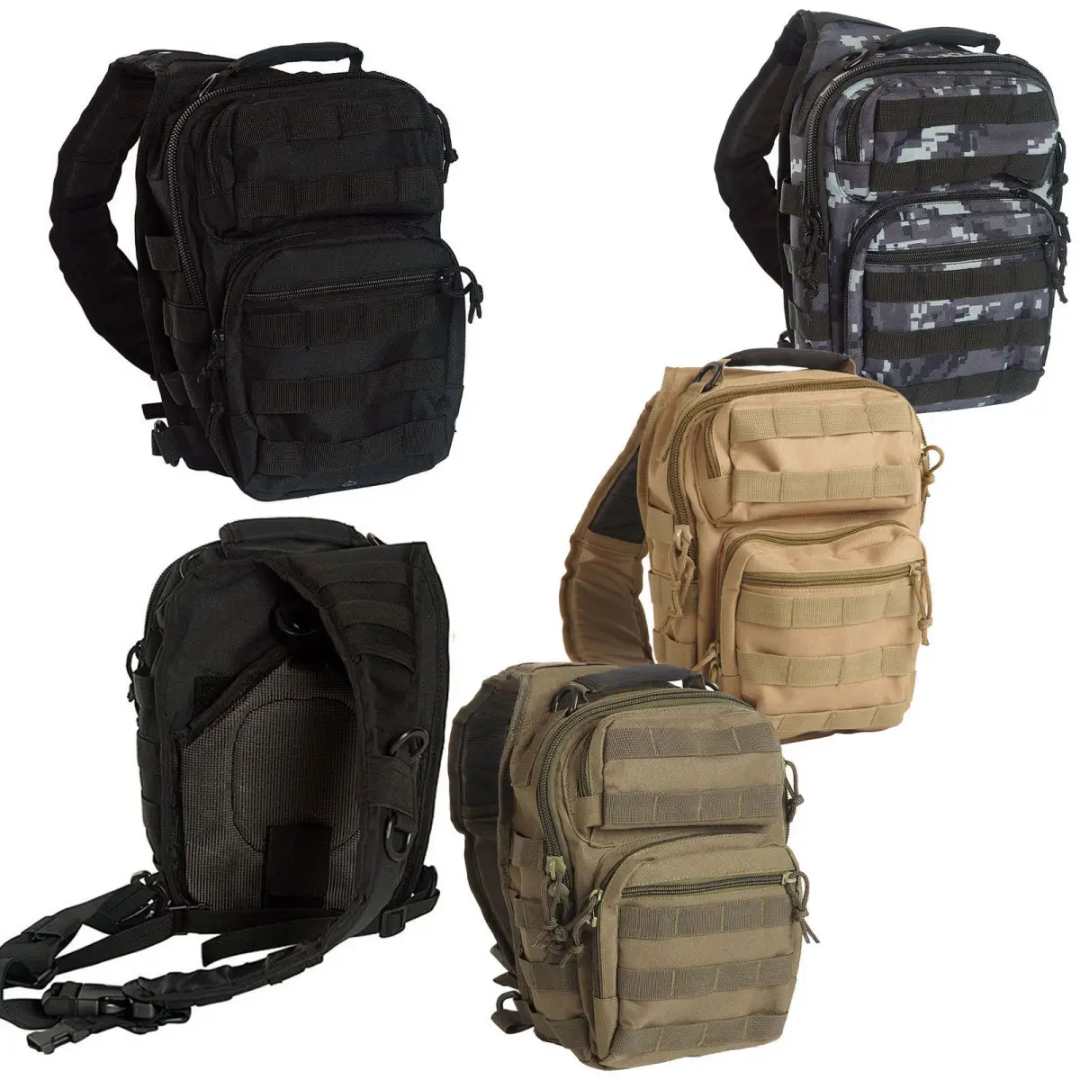 One Strap Assault Pack small versch. Farben