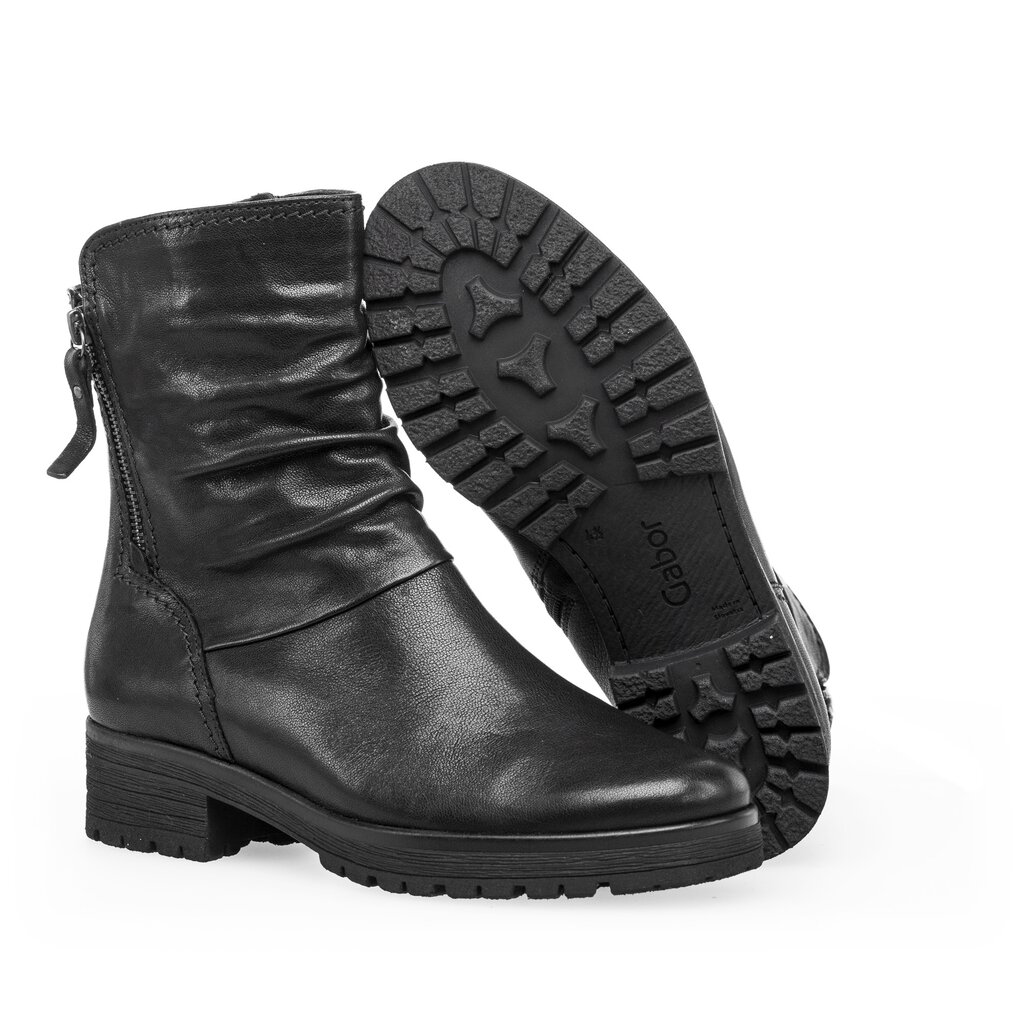 Gabor comfort Sportliche Stiefelette schwarz