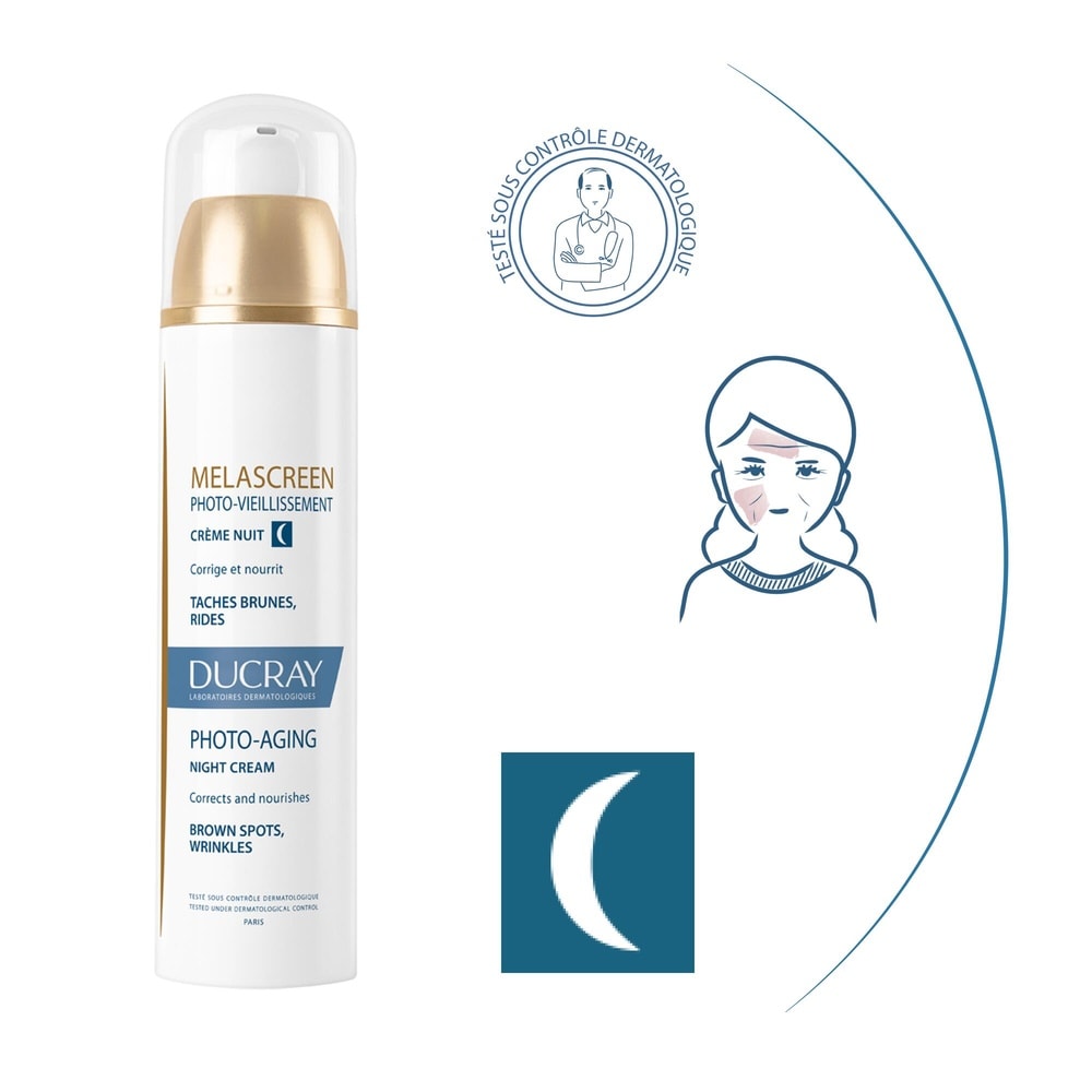 Ducray DUCRAY MELAS CR NUIT50 Crème