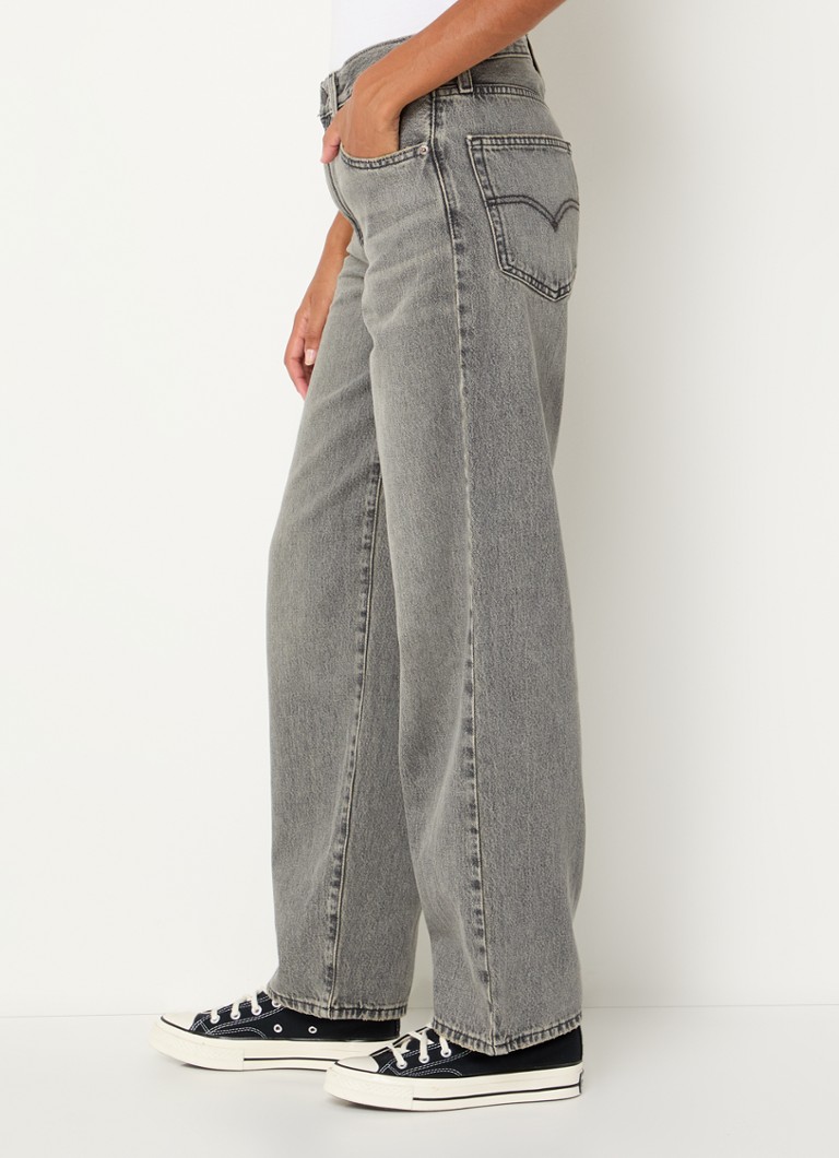 Levi's High waist loose fit jeans with colored wash