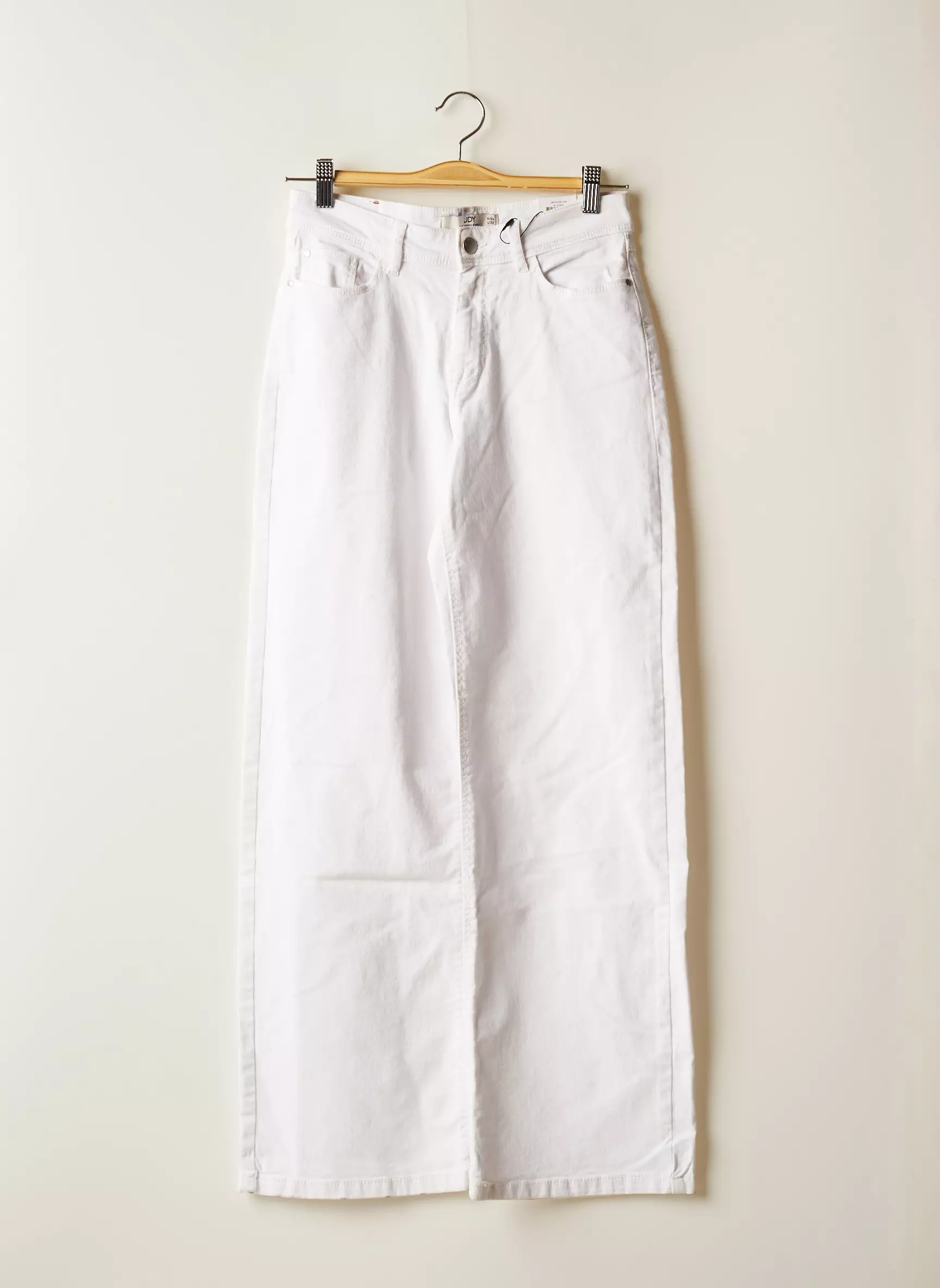 Jacqueline De Yong Pantalons Droits Femme couleur beige