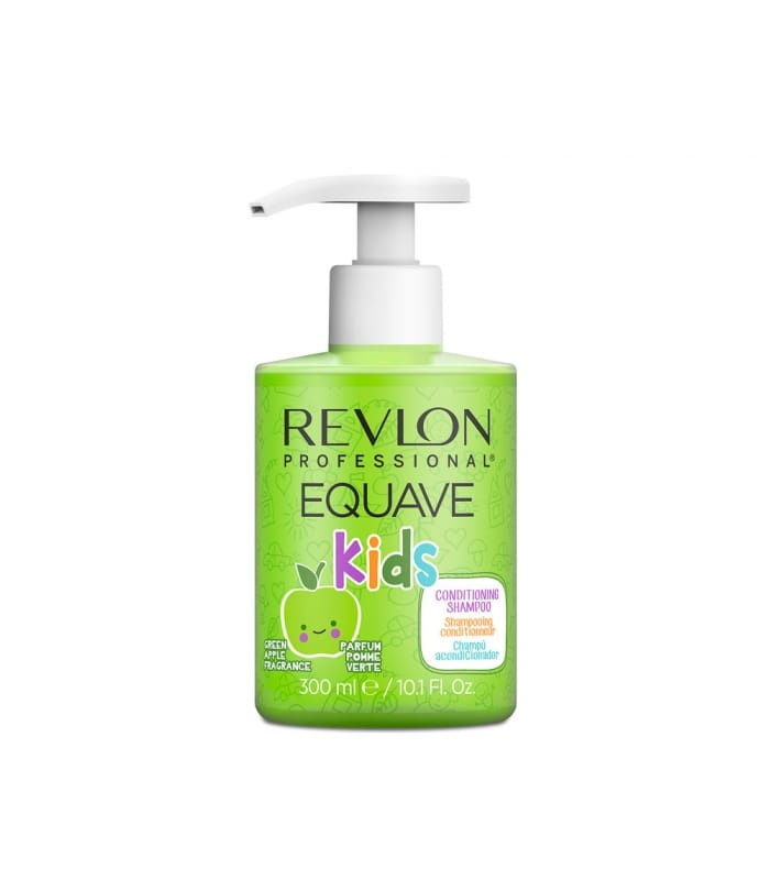 REVLON PROFESSIONAL-EQUAVE KIDS-Shampoing doux démêlant pour enfants - Parfum Pomme