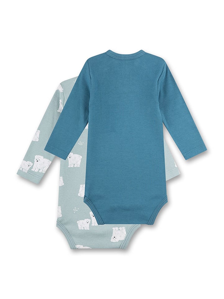 Sanetta 2er-Set: Bodys in Blau günstig kaufen