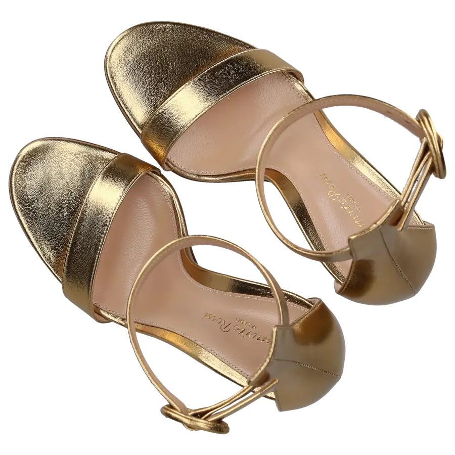 Gianvito Rossi - Sandalen PORTOFINO 105 Kalbsleder - gold