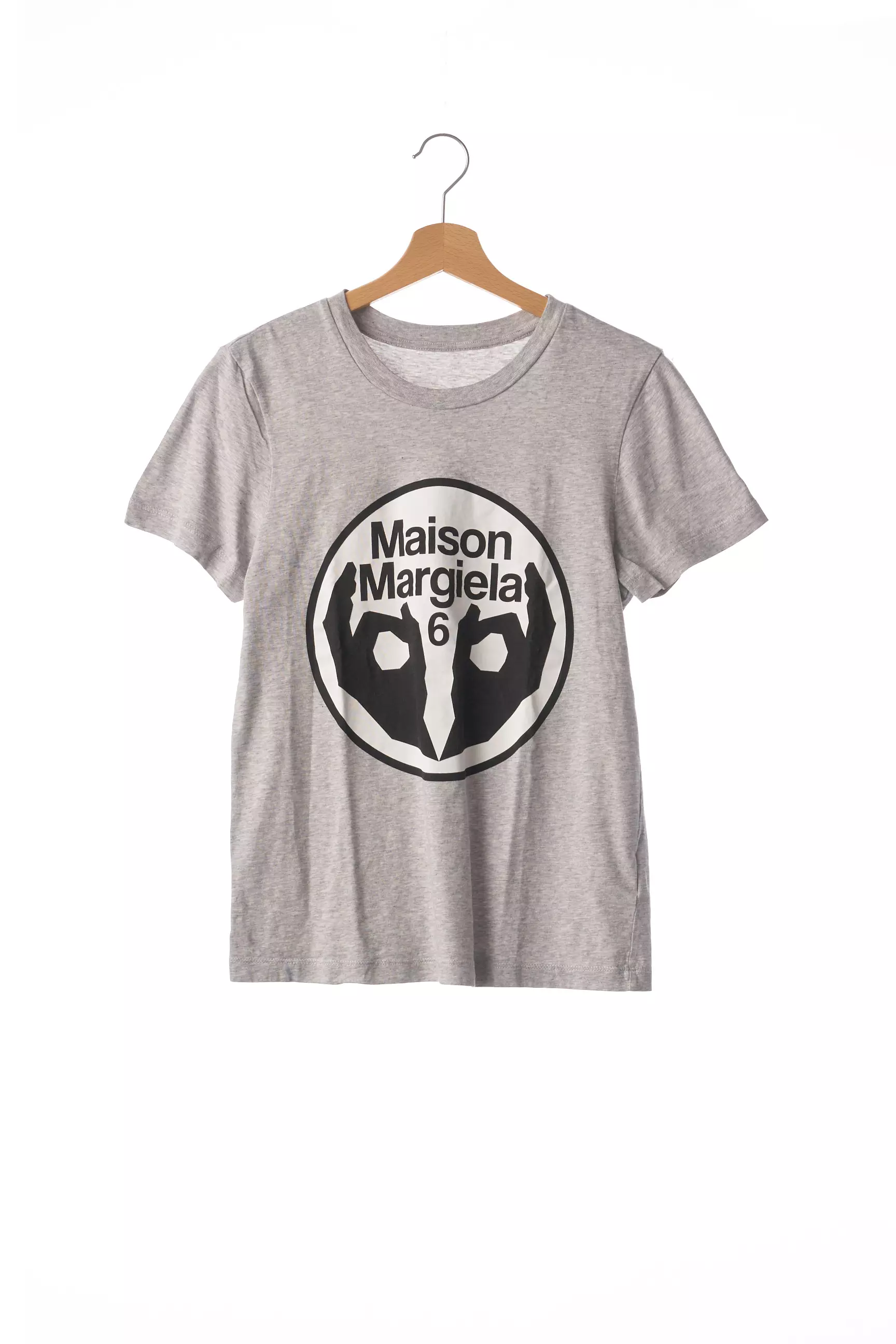 Mm6 Tshirts Femme couleur gris