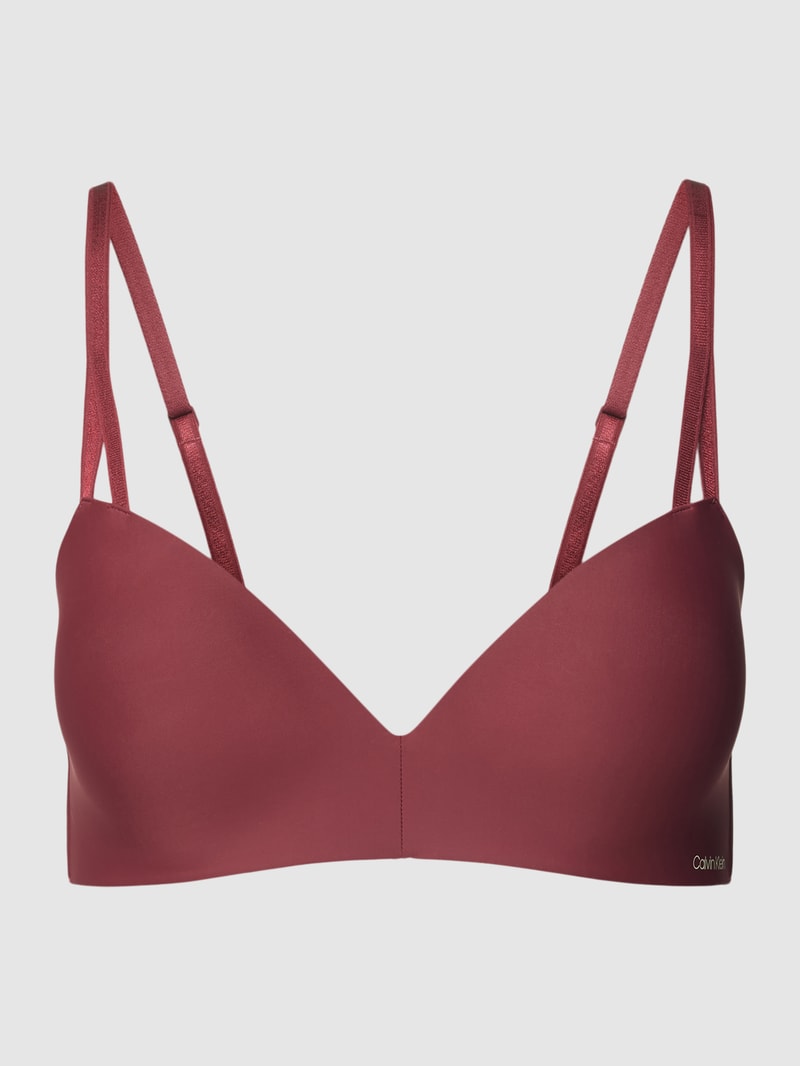 BH mit Label-Detail Modell 'Light' in bordeaux rot