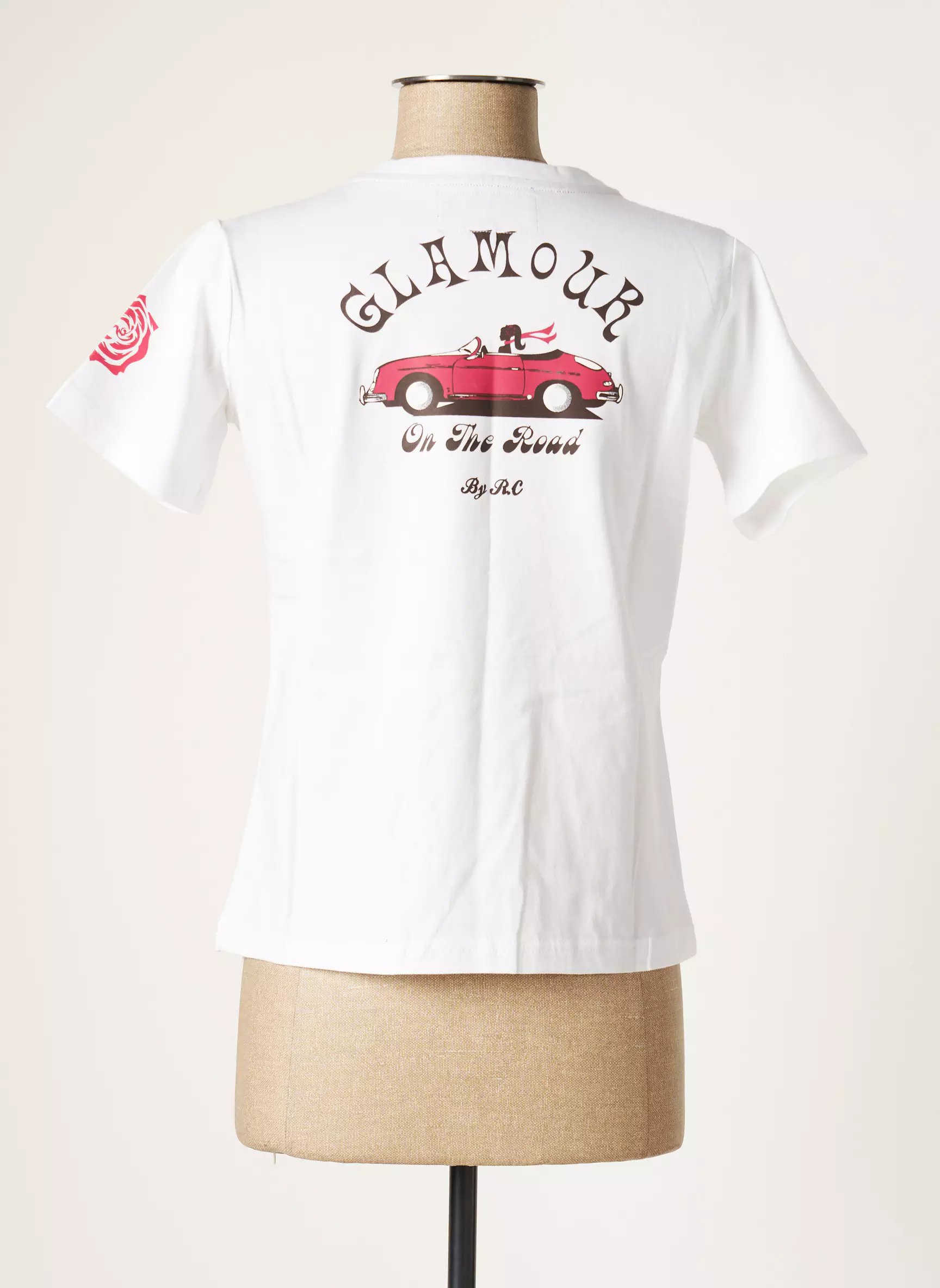 Racing Collection Tshirts Femme couleur blanc