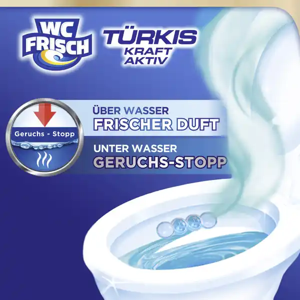 Türkis Kraft-Aktiv Duftspüler Meeresfrische