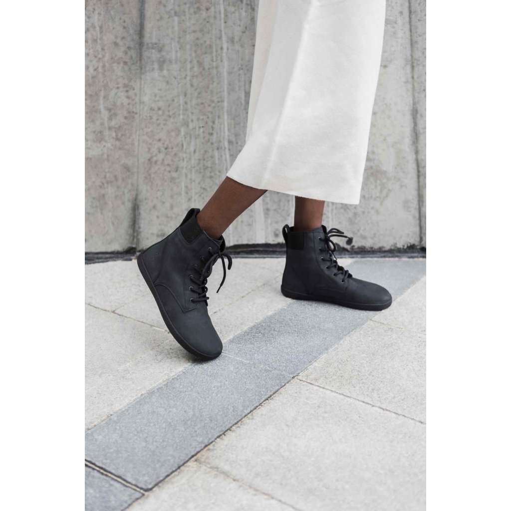 Shapen Urbaneer Black Winterbarfußschuhe